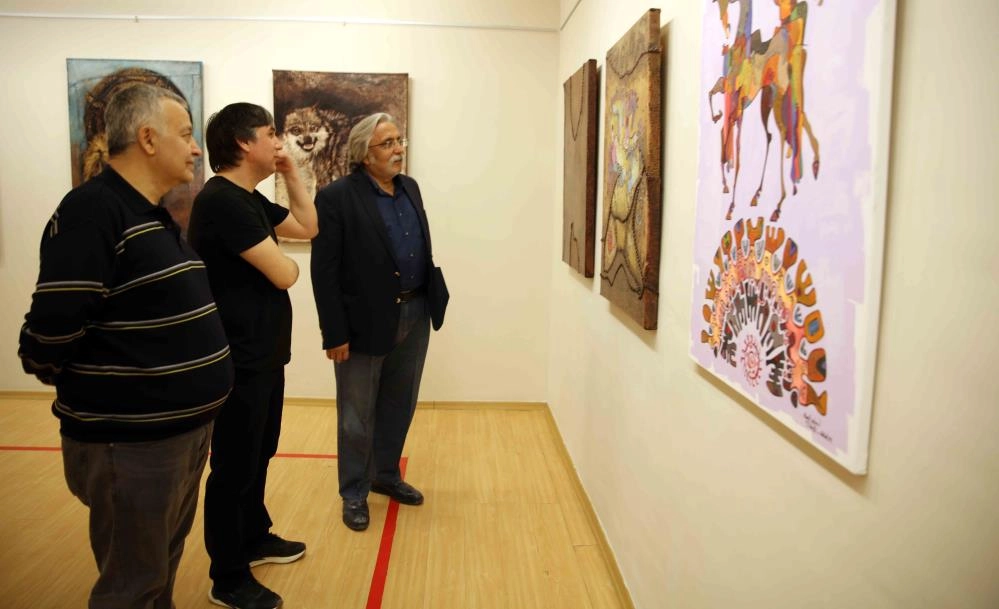 SANKO Sanat Galerisi’nde “At, Primitif ve Deprem” temalı sergi