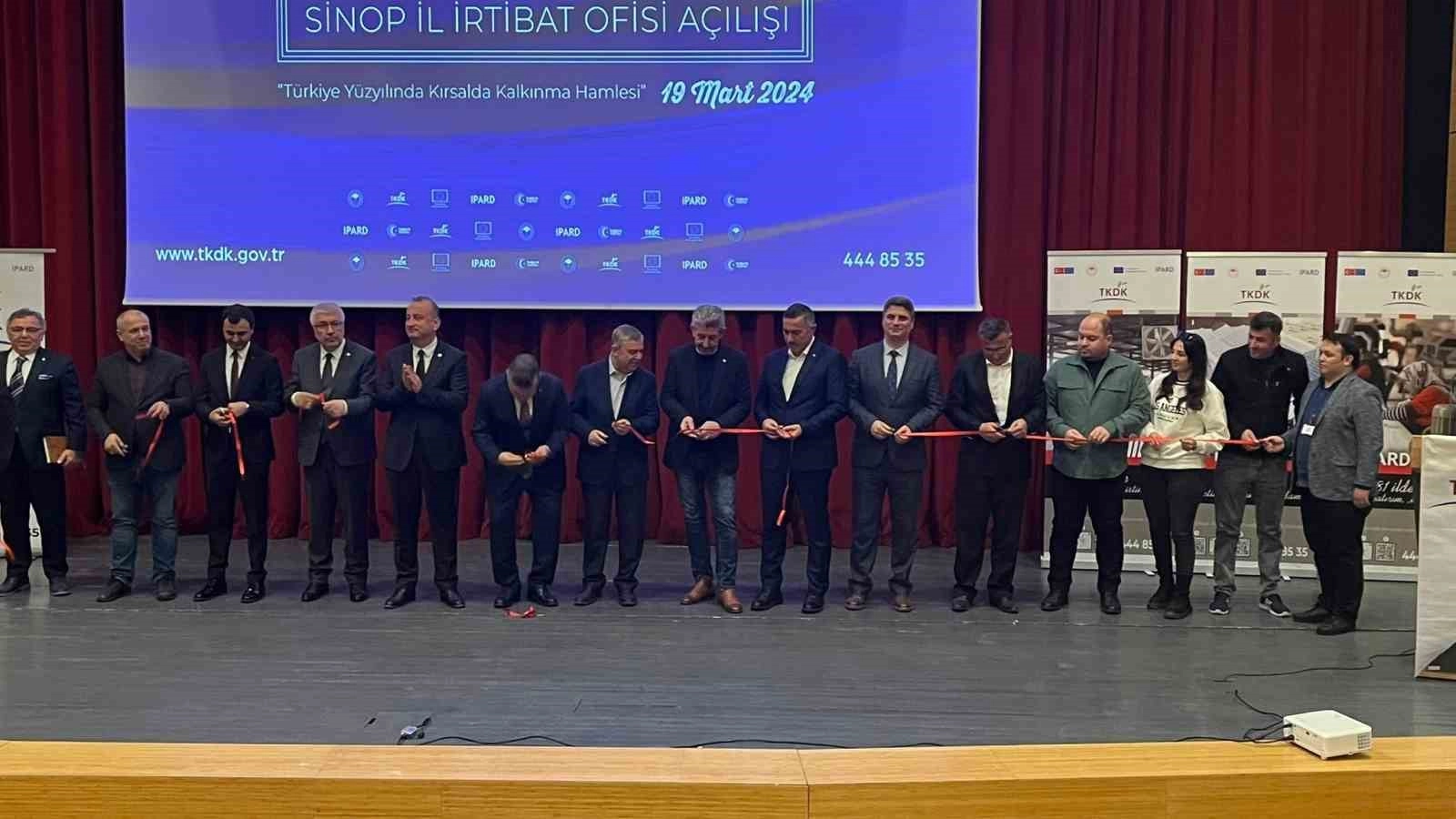 Sinop’ta TKDK İrtibat Ofisi açıldı