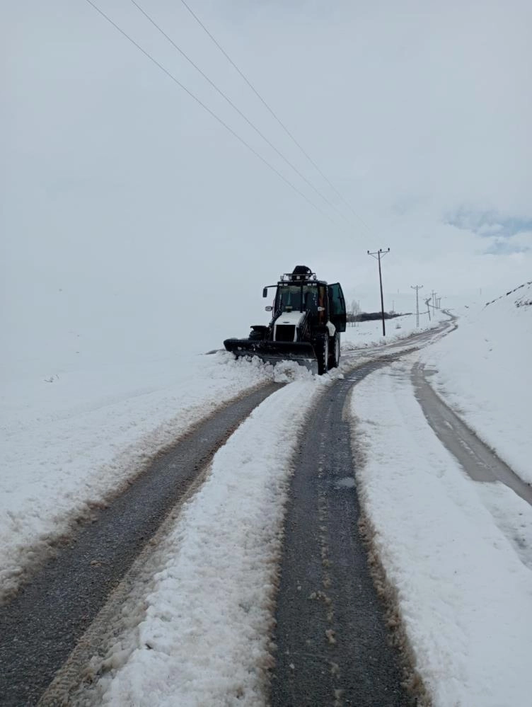 Bitlis’te 45 köy yolu kar nedeniyle ulaşıma kapandı