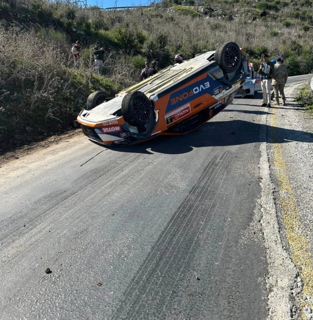 Muğla'da Ege Rallisi’nin ikinci gününde ünlü pilot kaza yaptı