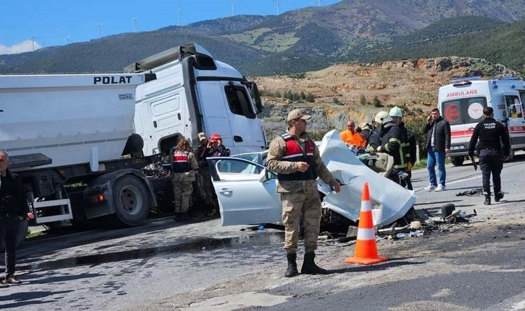 Gaziantep’te otoyol da feci kaza: 2 ölü, 2 yaralı