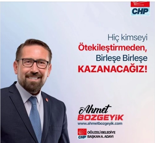 CHP Oğuzeli Adayı Bozgeyik’e İmamoğlu ve Yavaş’tan destek açıklaması