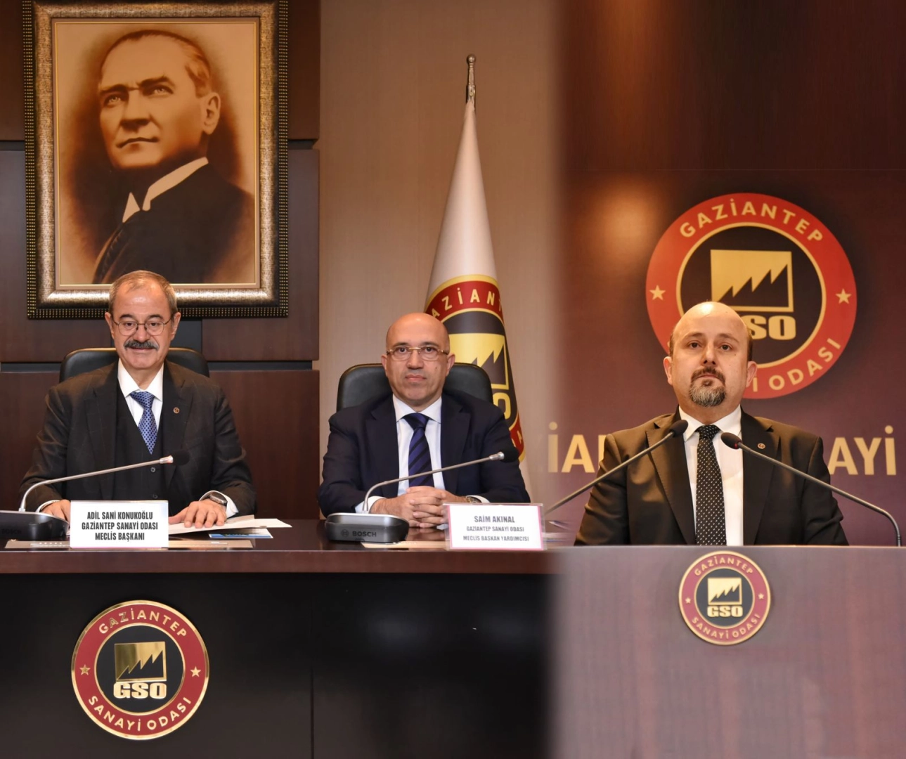 Gaziantep Sanayi Odasında  Mart ayı meclis toplantısı gerçekleştirildi