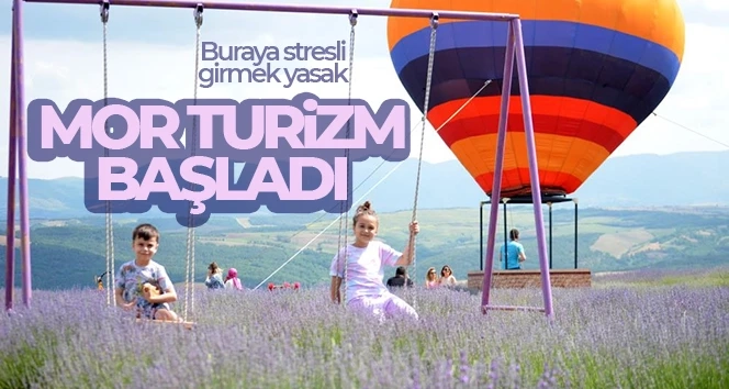 Mor turizmi başladı, stresli girmek yasak