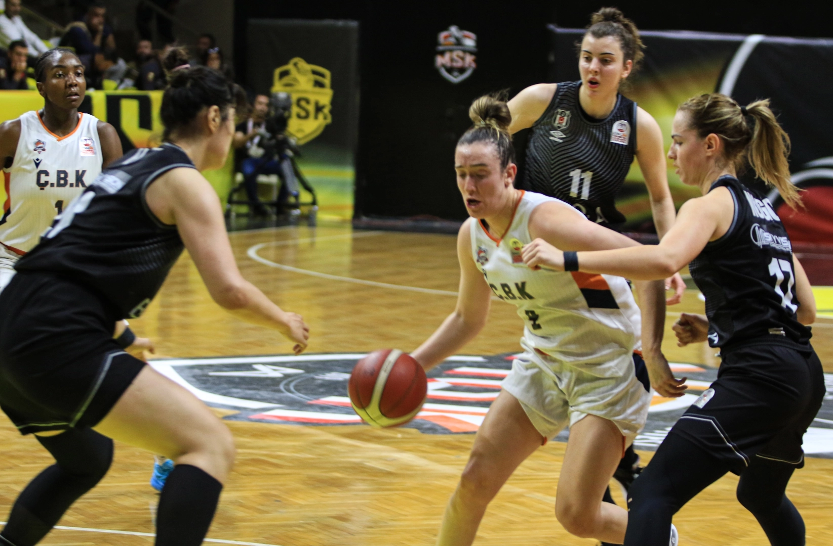 Kadınlar Basketbol Süper Ligi: ÇBK Mersin: 91 - Beşiktaş BOA: 64