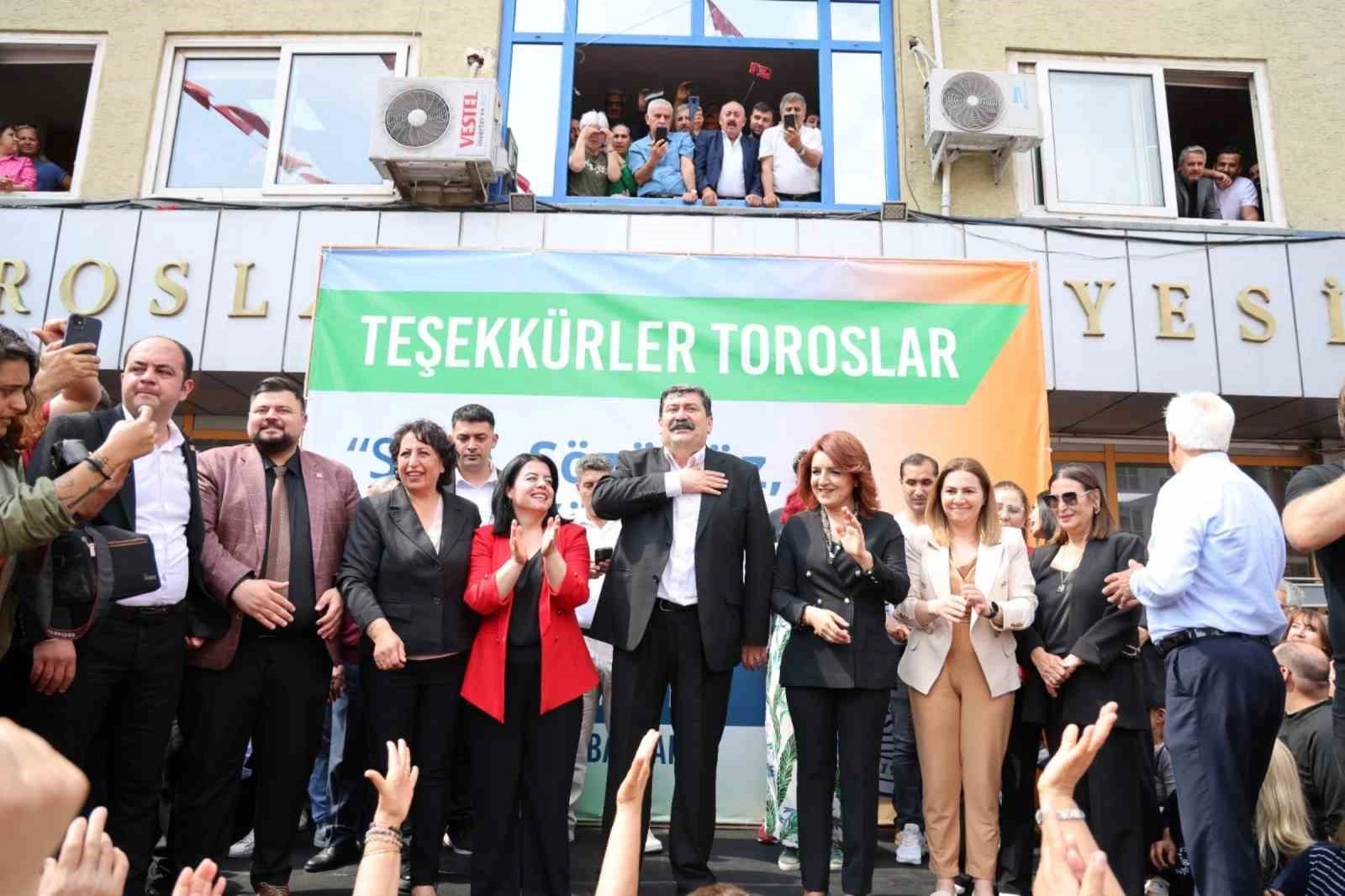 Toroslar Belediye Başkan Yıldız: Toroslar halkı kazandı