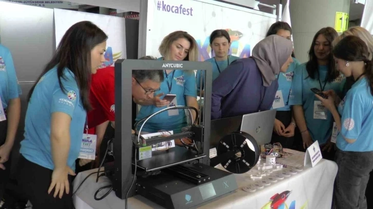 Kayseri'de 3D yazıcı robot parçaları üretiyorlar