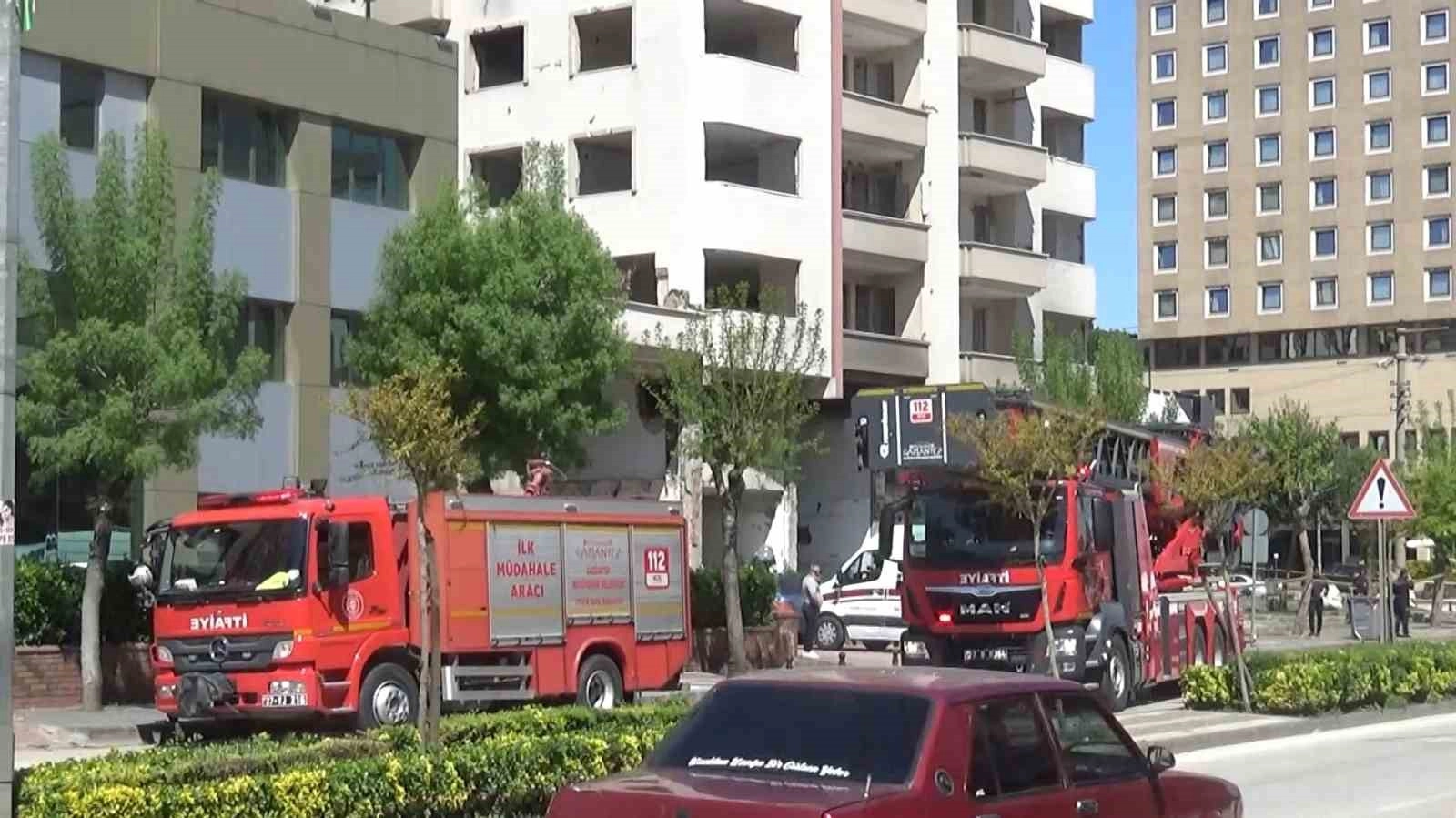 Gaziantep'te intihar etmek isteyen şahsı ekipler kurtardı