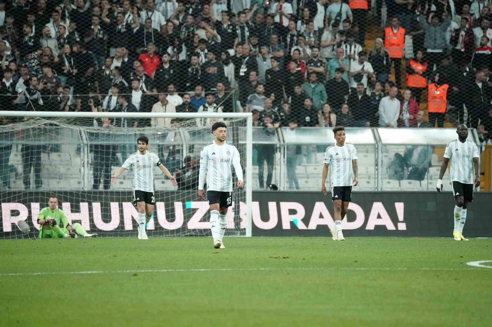 Beşiktaş’ın galibiyet hasreti 5 maça çıktı