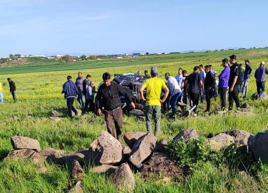 Şanlıurfa'nın Siverek ilçesinde feci kaza: 1 ölü, 5 yaralı