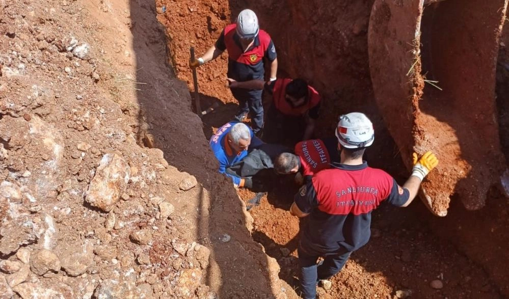 Bozova ilçesinde göçük altında kalan işçi hayatını kaybetti