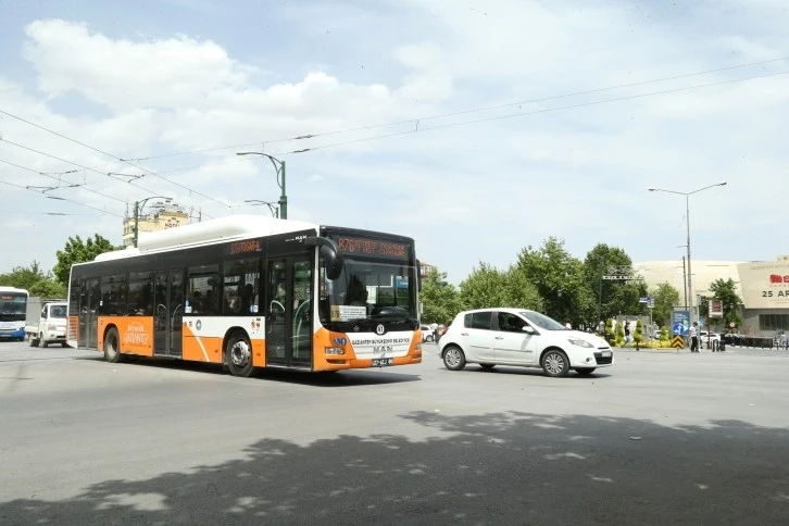 Gaziantep’te Tramvay, Gaziray ve belediye Otobüsleri Bayramda ücretsiz!