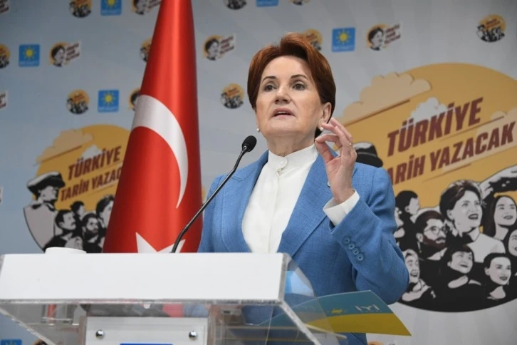 İYİ Parti Genel Başkanı Akşener zehir zemberek sözlerle altılı masada çekildi