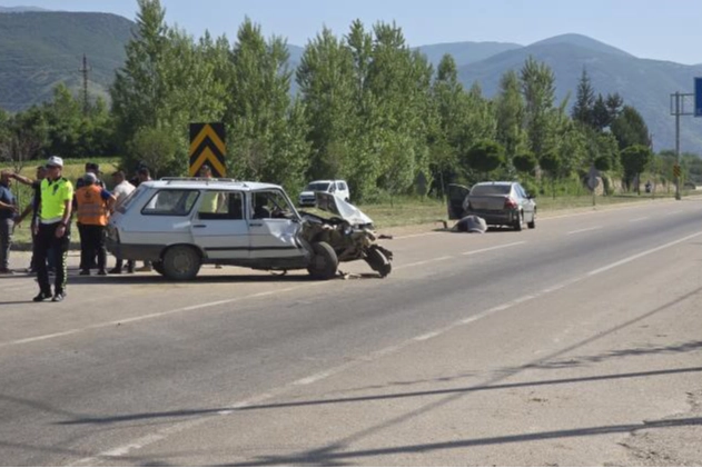 Tokat'ta meydana gelen trafik kazasında 7 kişi yaralandı