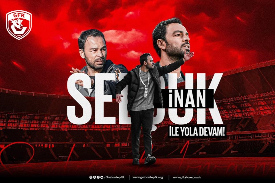 Gaziantep FK, Selçuk İnan'la yola devam kararı aldı