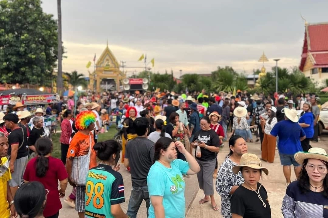 Roket Festivalinde  facia Tayland’da 15 yaralı var