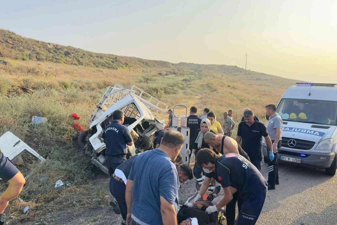 Katliam gibi kaza, Adana’da 3 ölü, 2 yaralı var