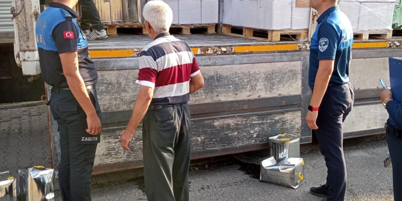 Gaziantep’te tonlarca sahte zeytinyağı ele geçirildi