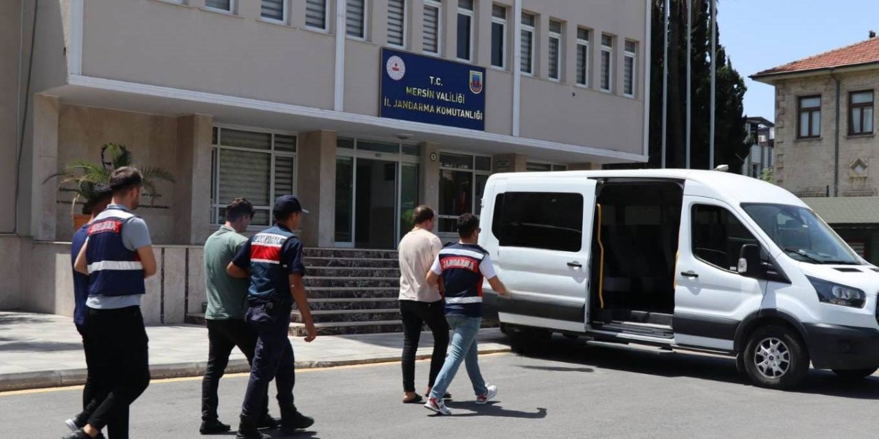 Jandarma son bir haftada Mersin de aranan 475 şahıs yakalandı