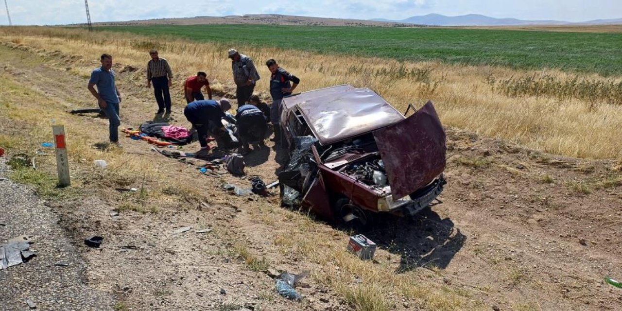 Boğazlıyan ilçesinde katliam gibi kaza:3 ölü 3 yaralı