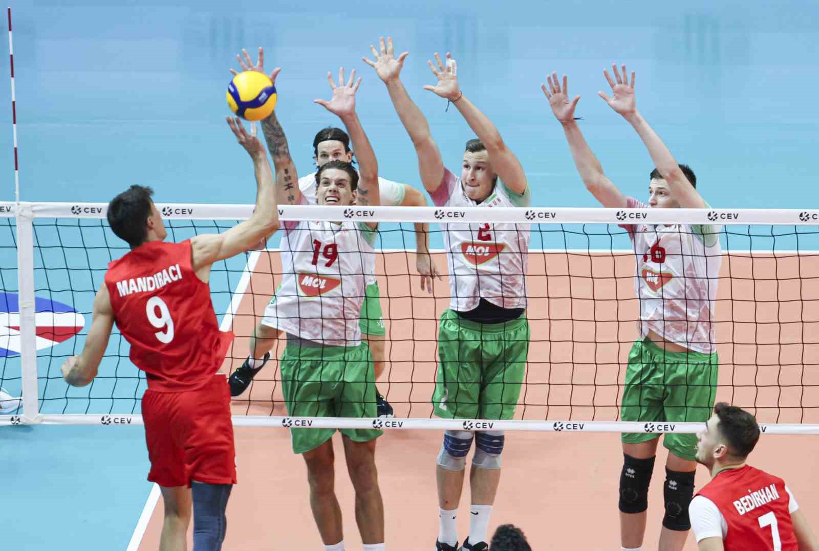 Avrupa Voleybol Şampiyonası Elemeleri: Türkiye: 3 - Macaristan: 0