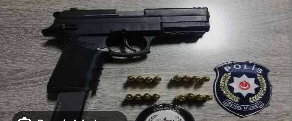 Adana da bir araçta 7 ruhsatsız silah bulundu