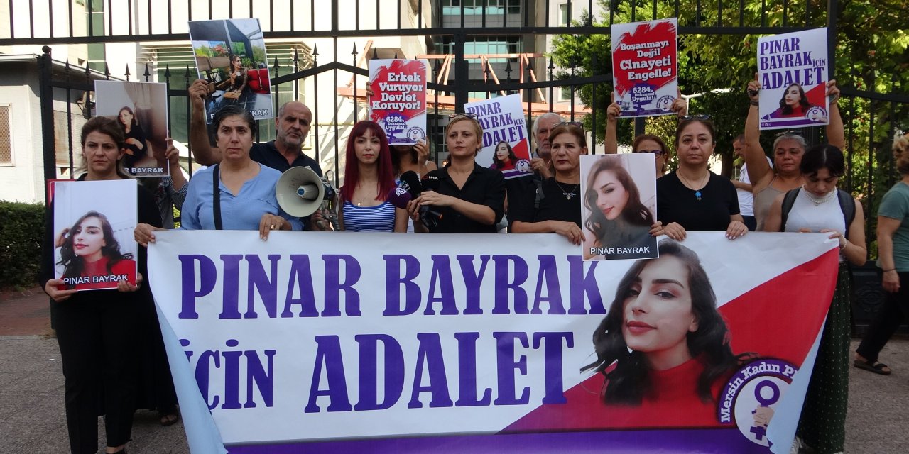 Cezasızlık öldürüyor, devlet seyrediyor, Mersin'deki kadın cinayeti protesto edildi