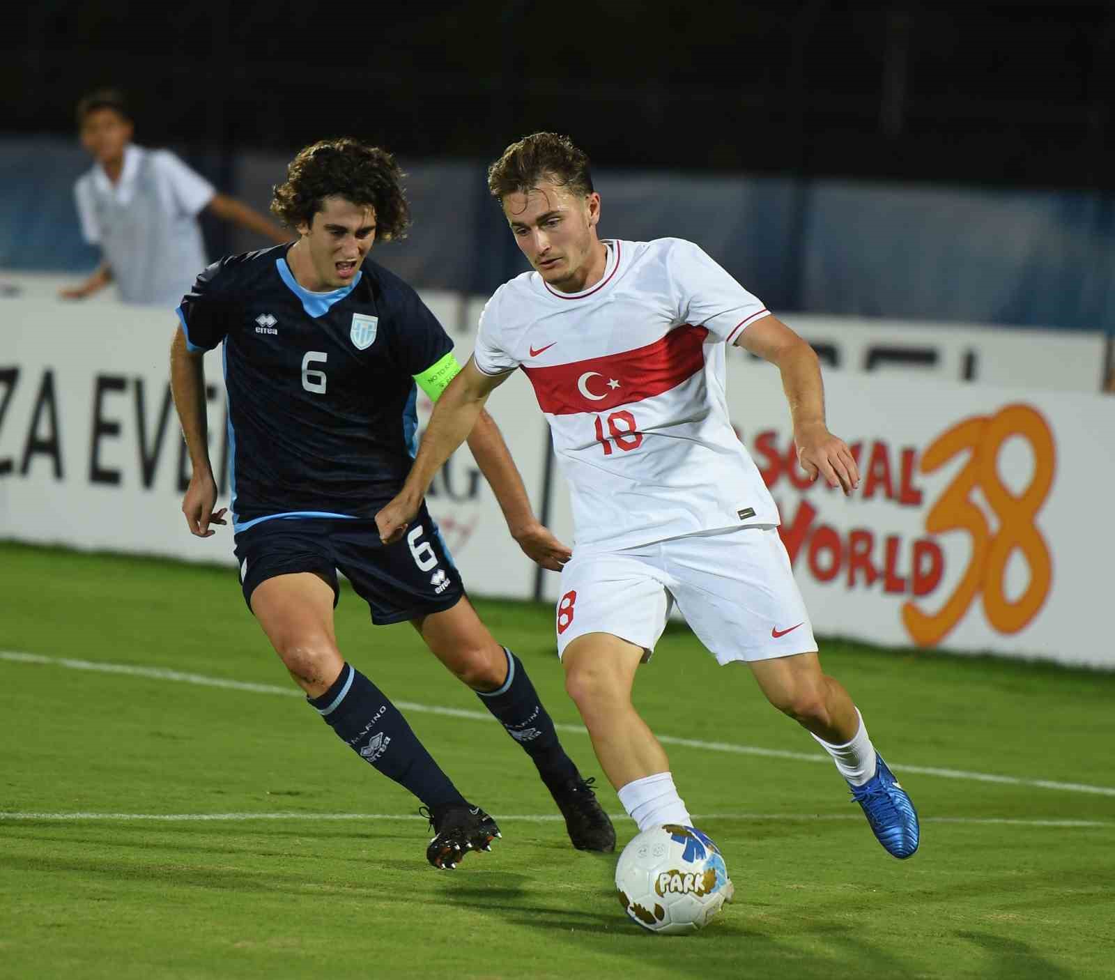 Avrupa U21 Şampiyonası Elemeleri: San Marino U21: 1 - Türkiye U21: 6