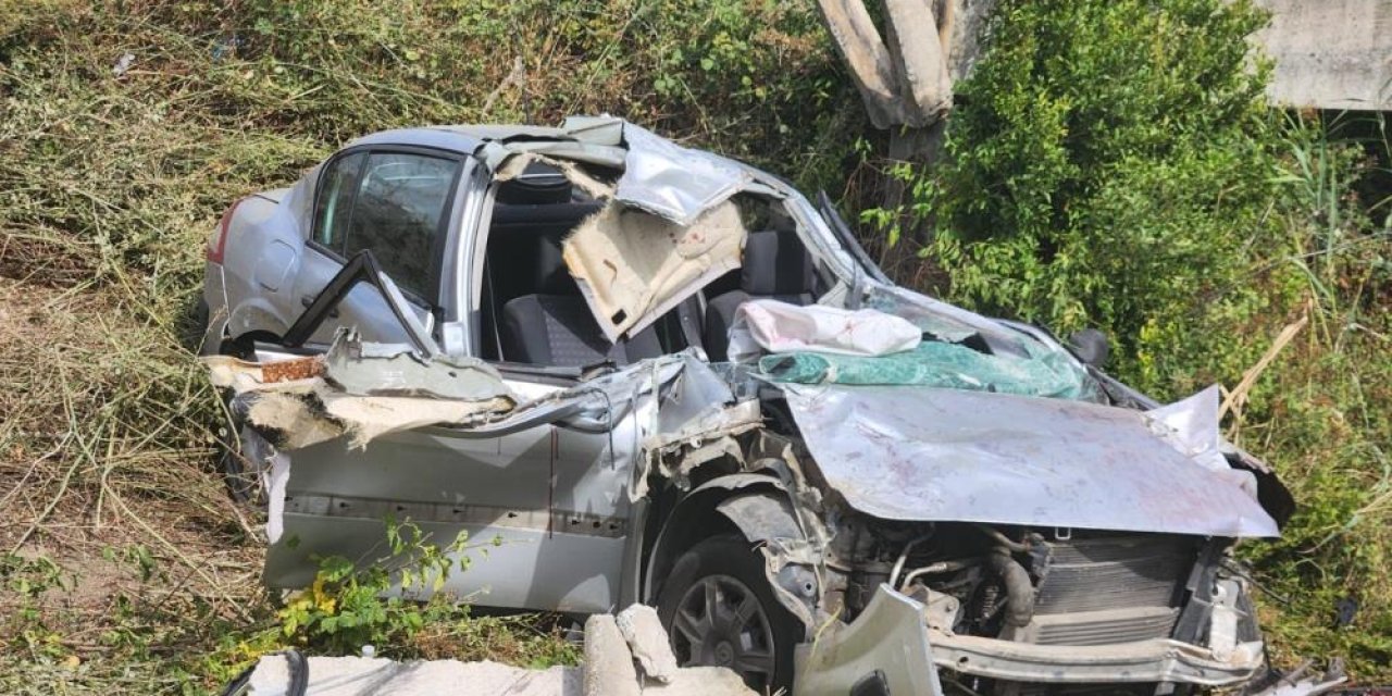 Çine’de otomobil tarlaya uçtu: 1 ölü, 3 yaralı