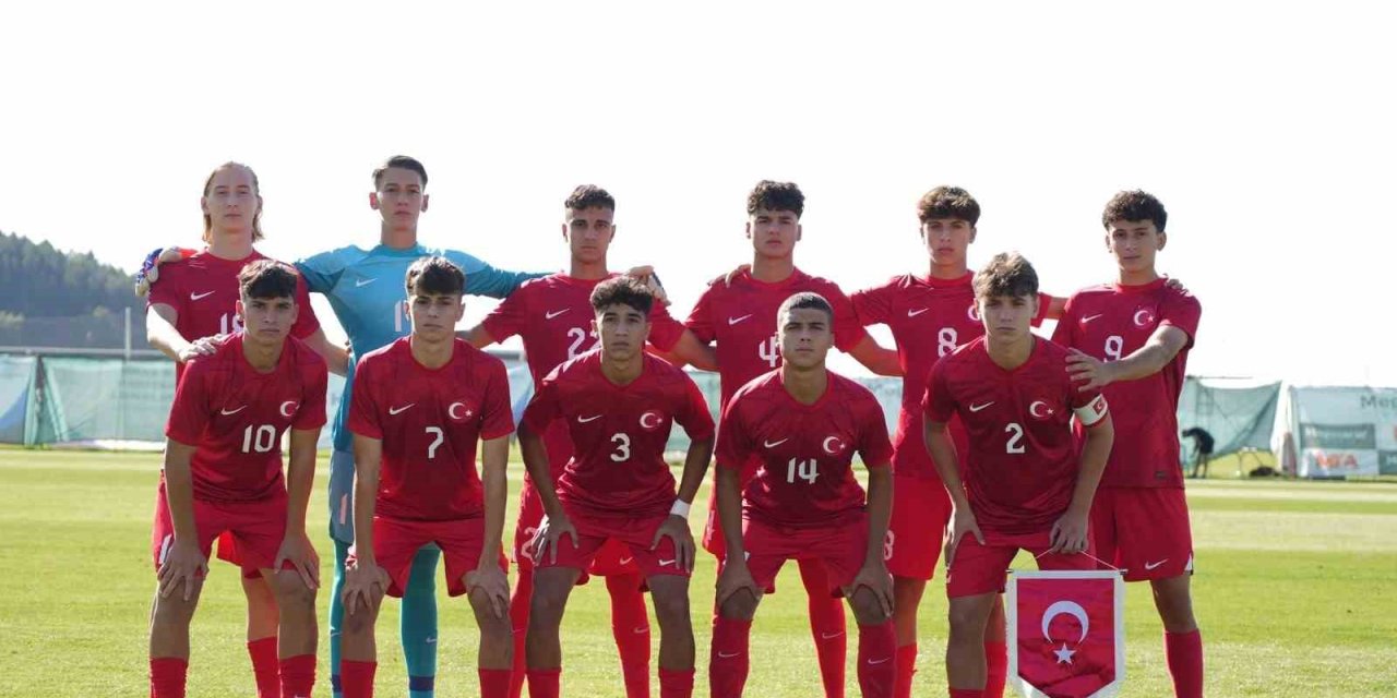 U16 Milli Takımı, Romanya’yı 5-1 yendi