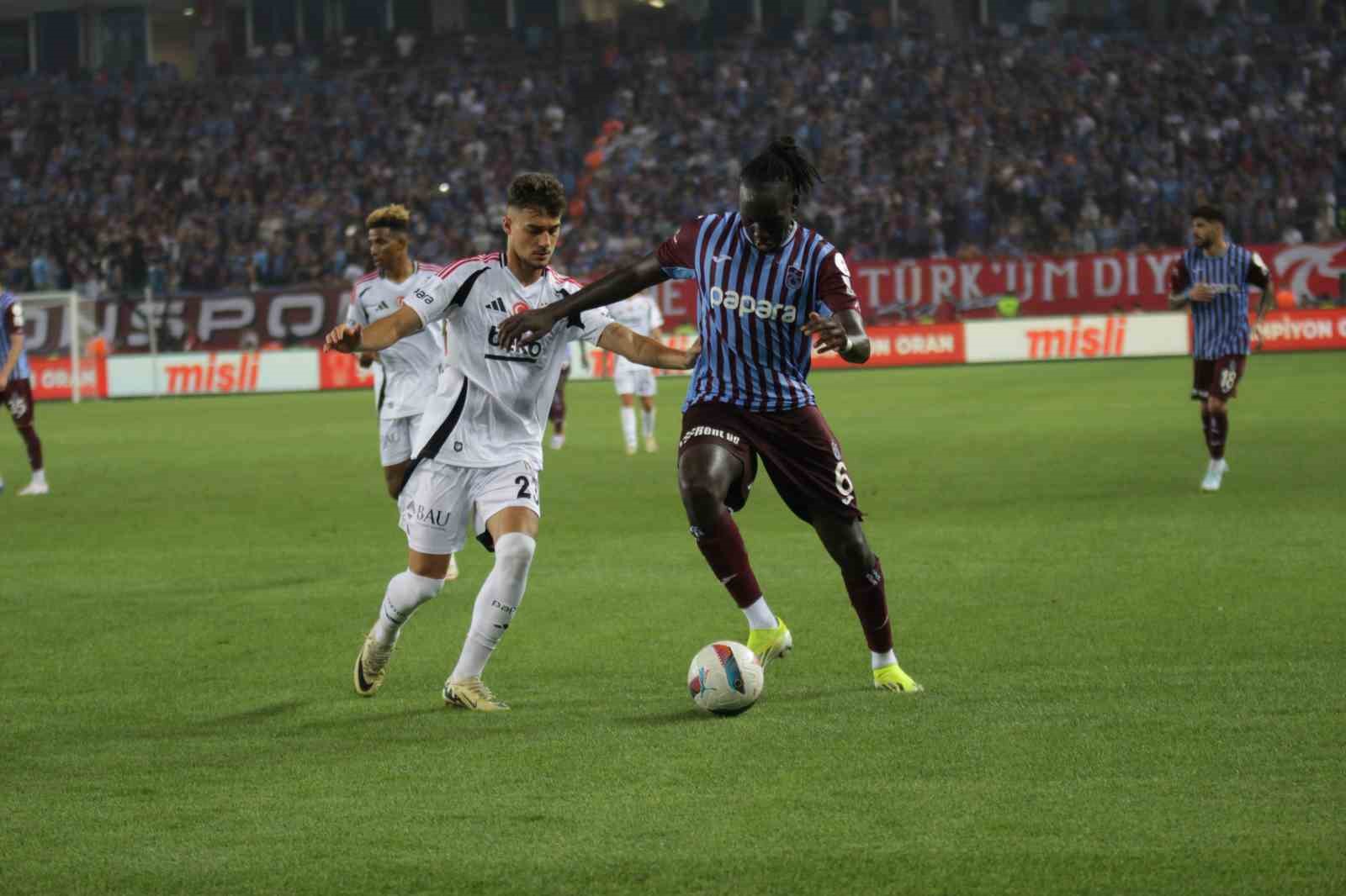 Trabzonspor: 1 - Beşiktaş: 1