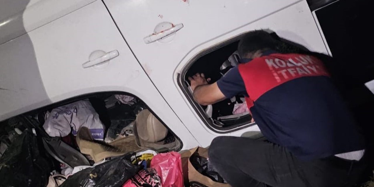 Batman-Kozluk karayolunda araç şarampole yuvarlandı: 4 yaralı