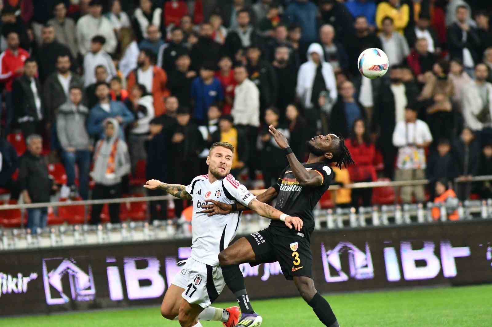 Kayserispor: 0 - Beşiktaş: 3