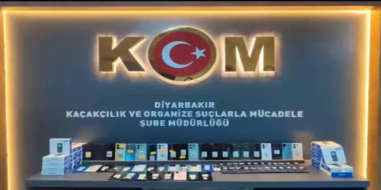 Polis, Diyarbakır’da 3 milyon 804 bin makaron ele geçirdi