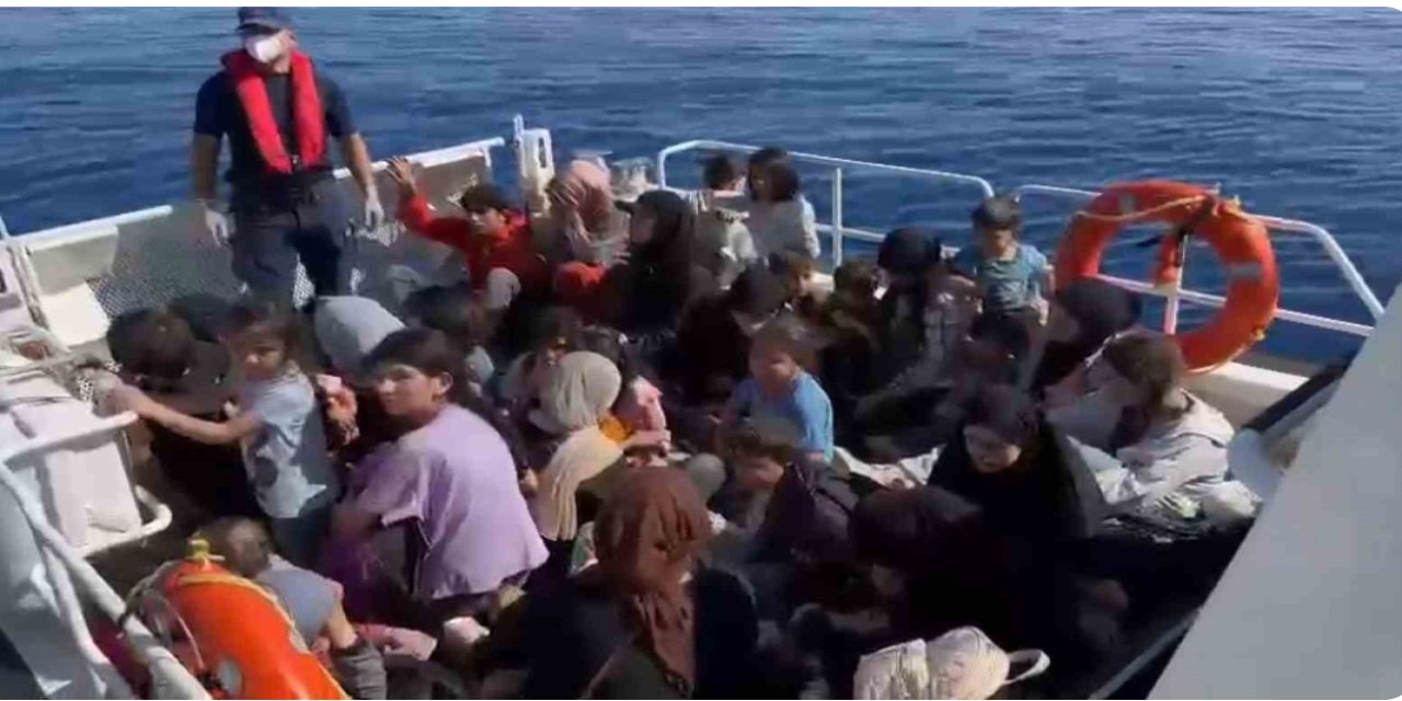 Bodrum’da 93 düzensiz göçmen yakalandı: 3 gözaltı