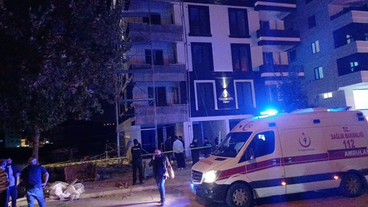 Çorum da genç kadın 5. kattan atladı