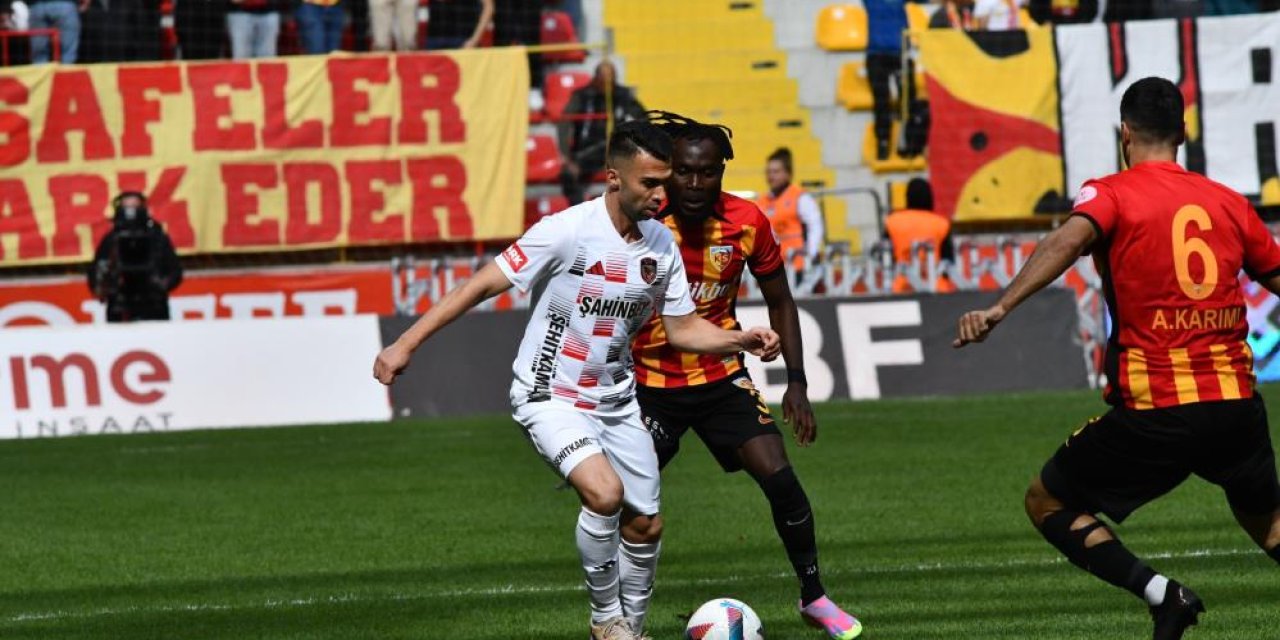 Kayserispor: 2 - Gaziantep FK: 2