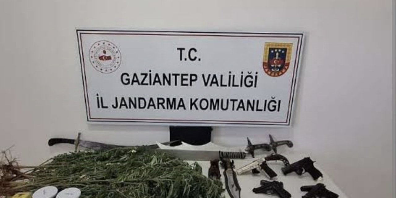 Gaziantep’te operasyon 6 gözaltı var