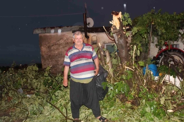 Şiddetli yağış Manisa'da hayatı olumsuz etkiledi