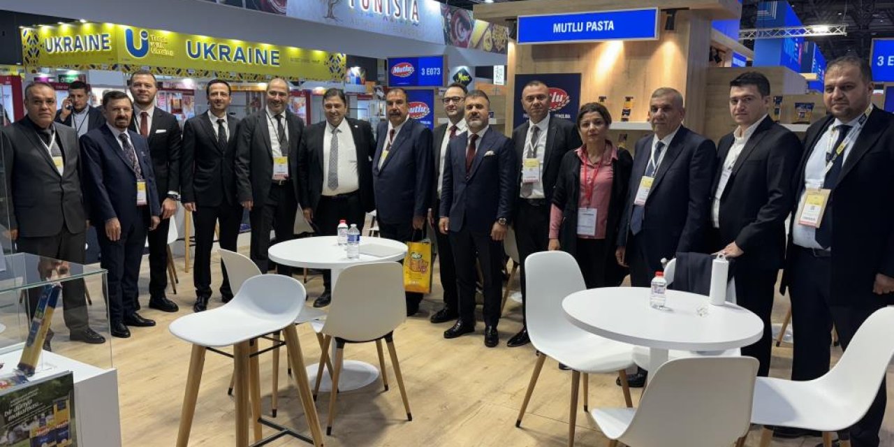 Gaziantep Ticaret Borsası üyeleri, SIAL Paris 2024 fuarı'nı ziyaret etti