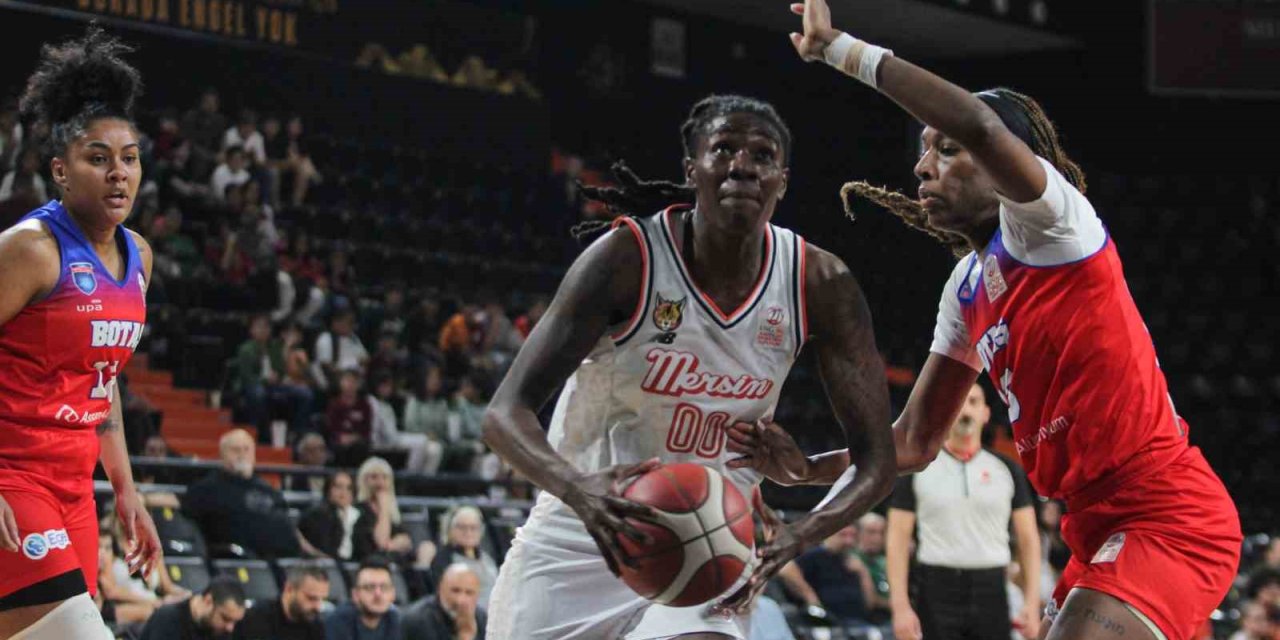 Kadınlar Basketbol da ÇBK Mersin: 74 - BOTAŞ: 79