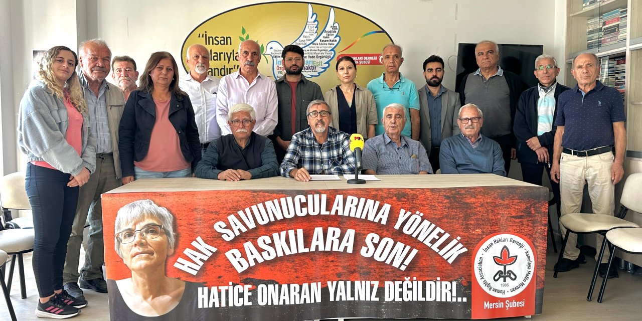 İHD Mersin Şubesi: Para yatırmak suç değil!