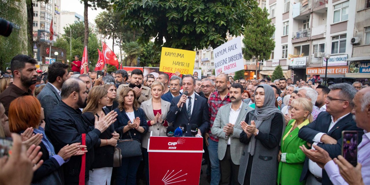 CHP, 81 ilde eş zamanlı açıklamayla Esenyurt Belediye Başkanın tutuklanmasına tepki gösterdi