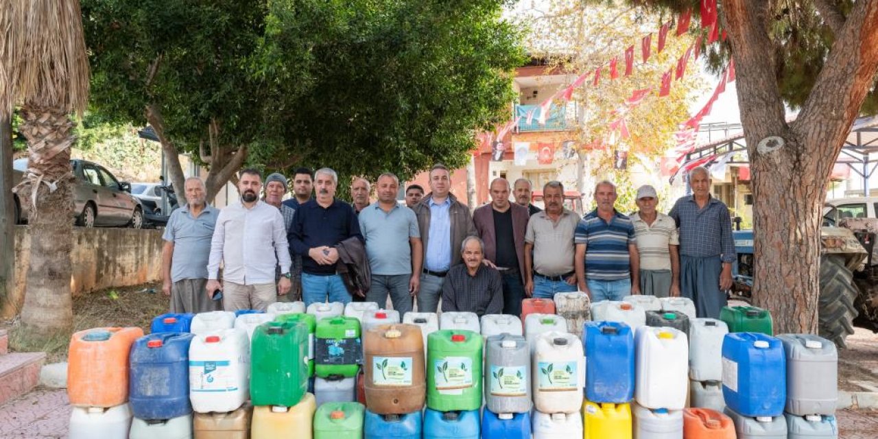 Mersin Yenişehir Belediyesinin üreticilere desteği sürüyor