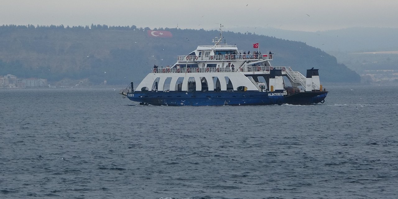 Bozcaada ve Gökçeada’ya tüm feribot seferleri iptal