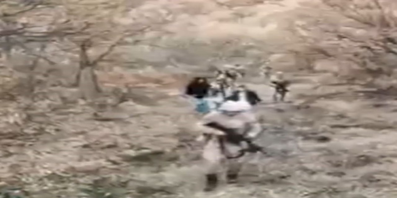 Jandarma Tunceli’de, kaybolan 5 kız çocuğunu dron ile buldu