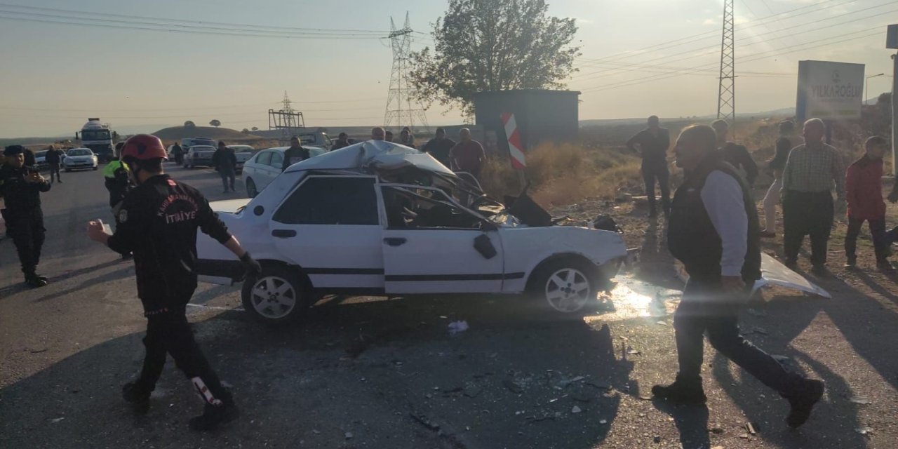 Kahramanmaraş’ta traktör ile otomobil çarpıştı: 1 ölü, 3 yaralı