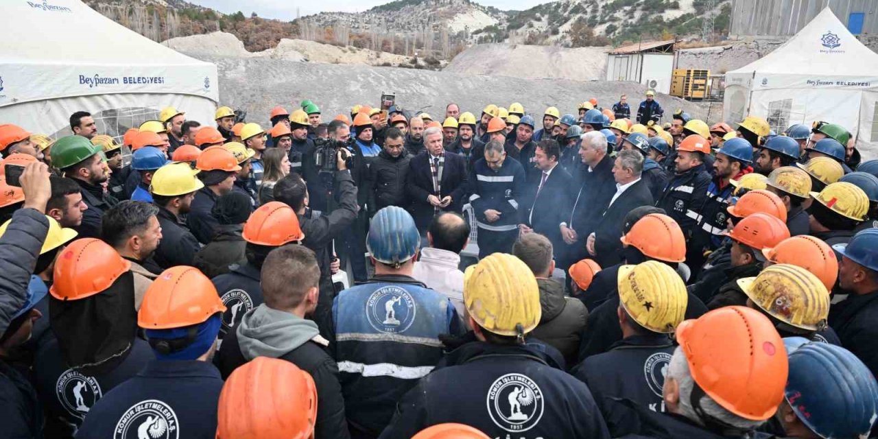 Mansur Yavaş'tan maden direnişine destek: Eylemleri süresince destek olacağız!