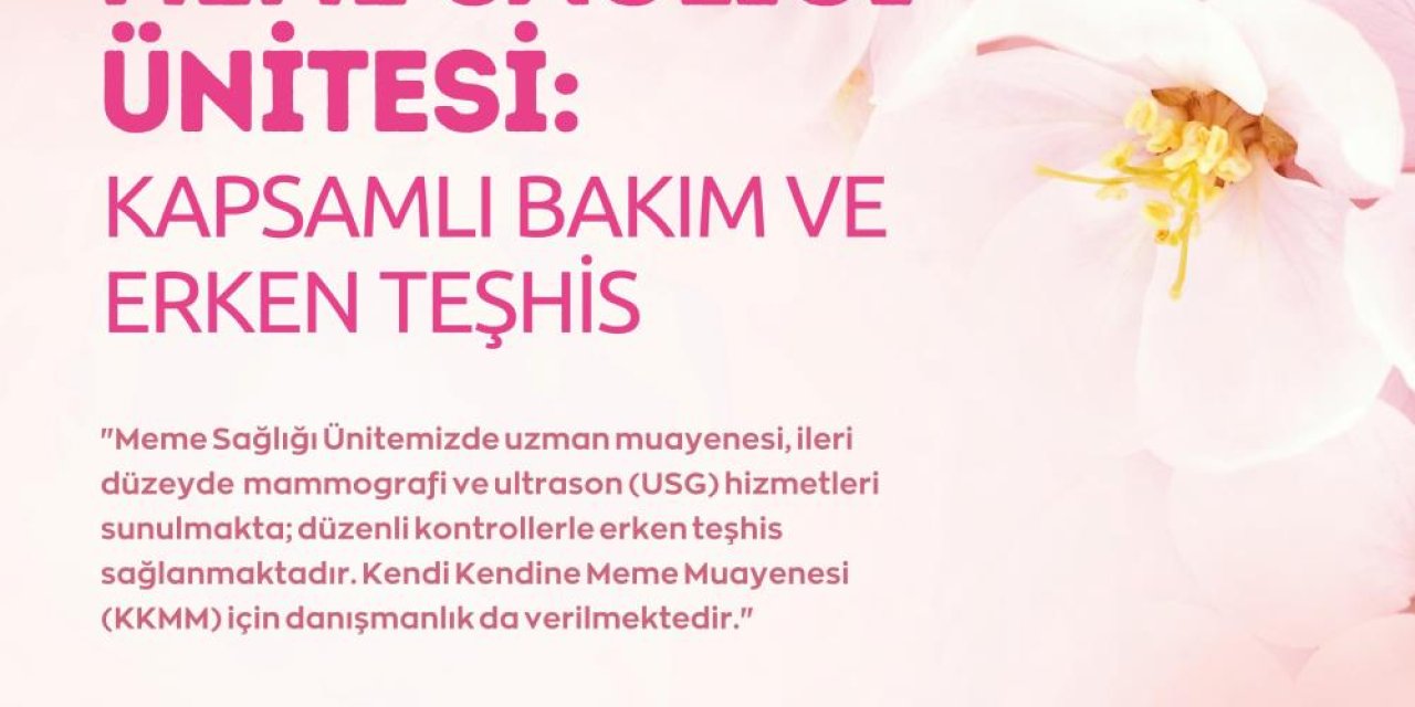 Medical Point Gaziantep Hastanesi'nde meme sağlığı polikliniği açıldı