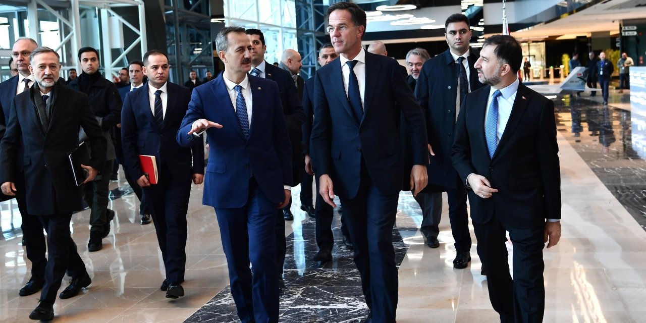 NATO Genel Sekreteri Rutte, TUSAŞ’ı ziyaret etti